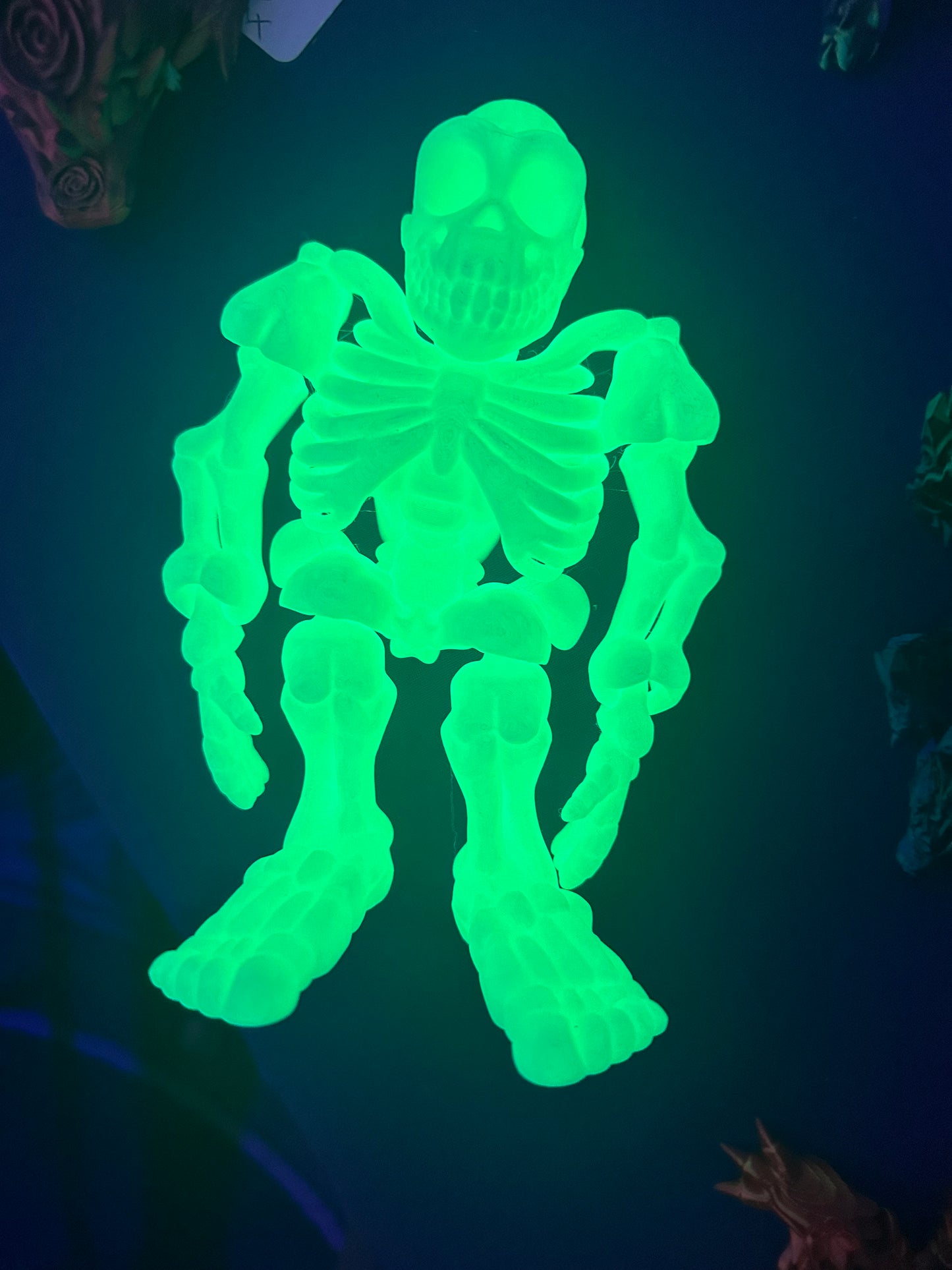 Skeleton Bigfoot Glow in the Dark