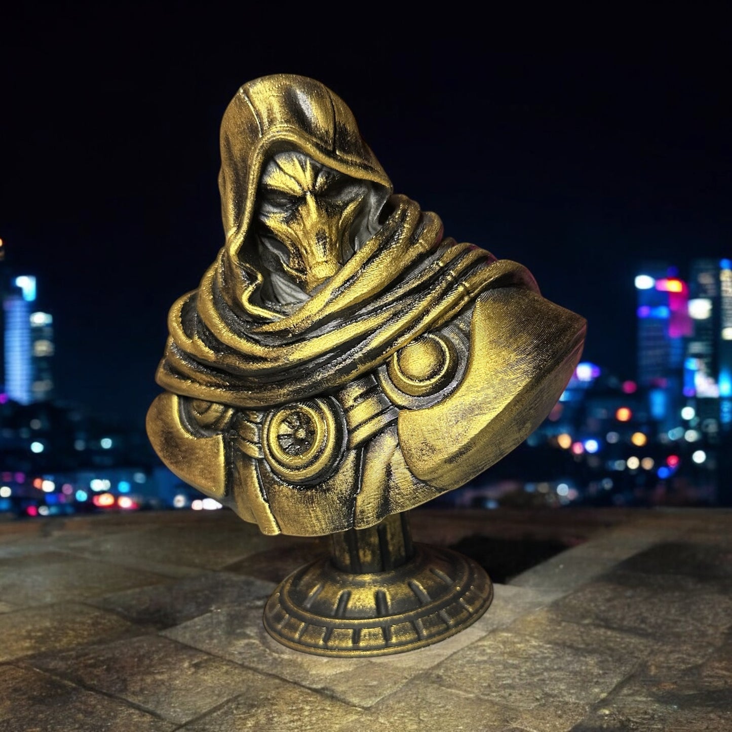 Super Hero Busts 3D Printed Bronze Decor