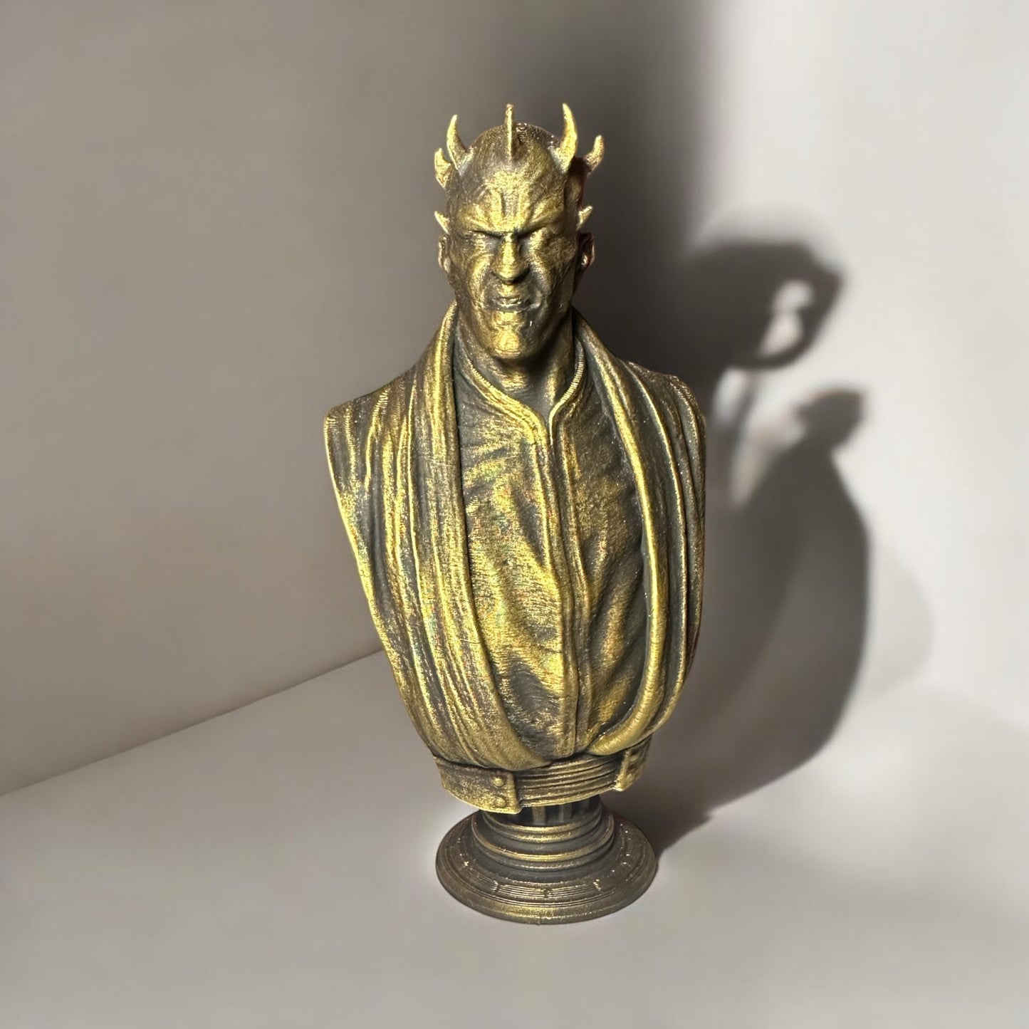 Super Hero Busts 3D Printed Bronze Decor