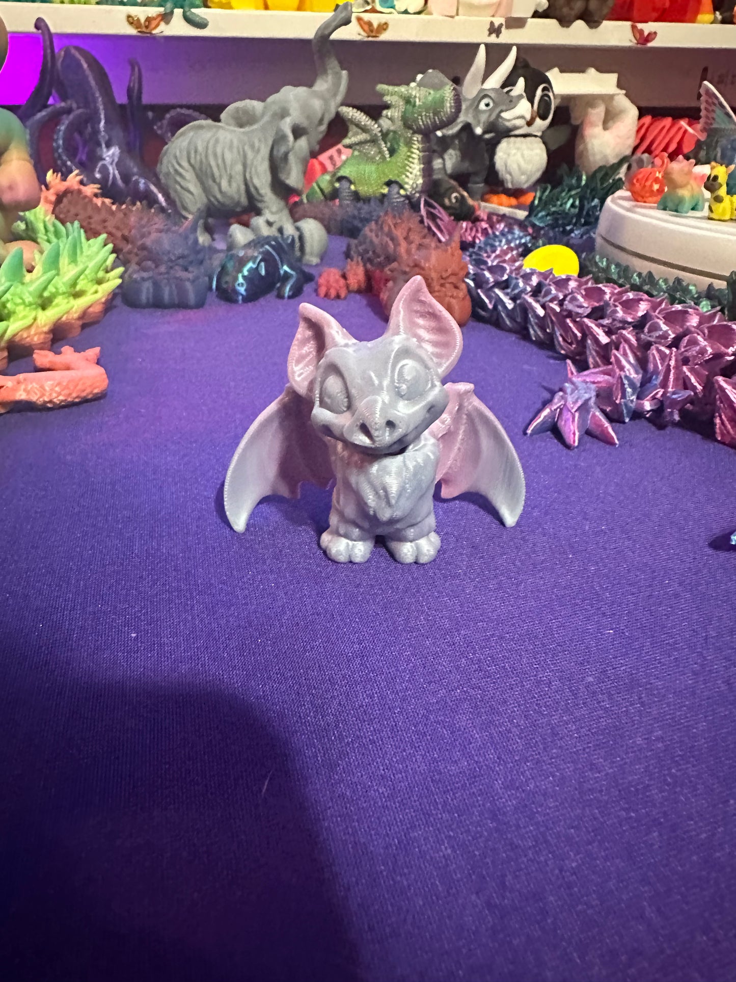 Little Bat Miniature 3D Printed Figurine