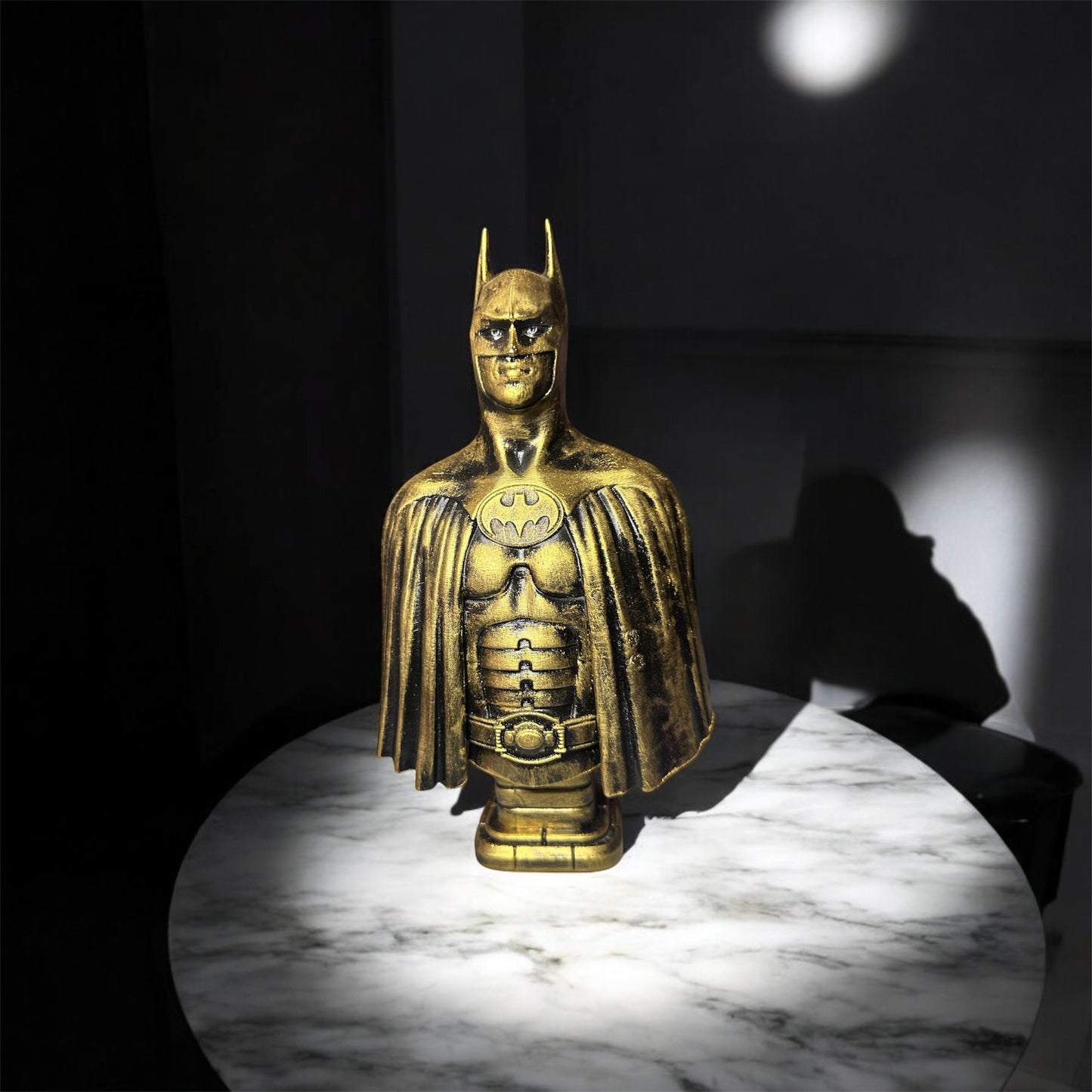 Super Hero Busts 3D Printed Bronze Decor