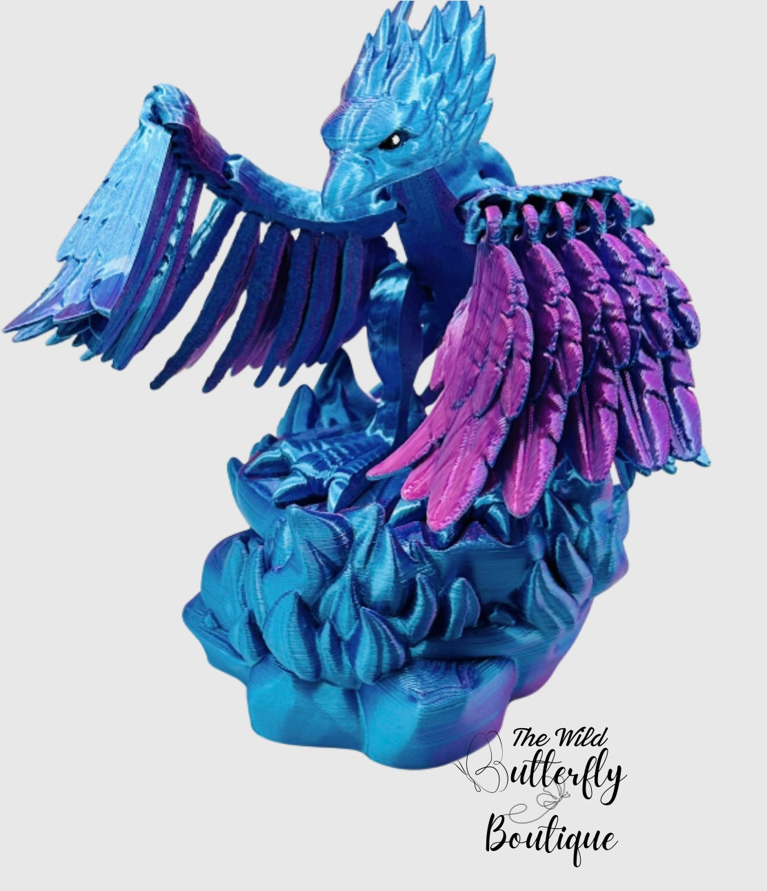 Pheonix Figurine w/Stand