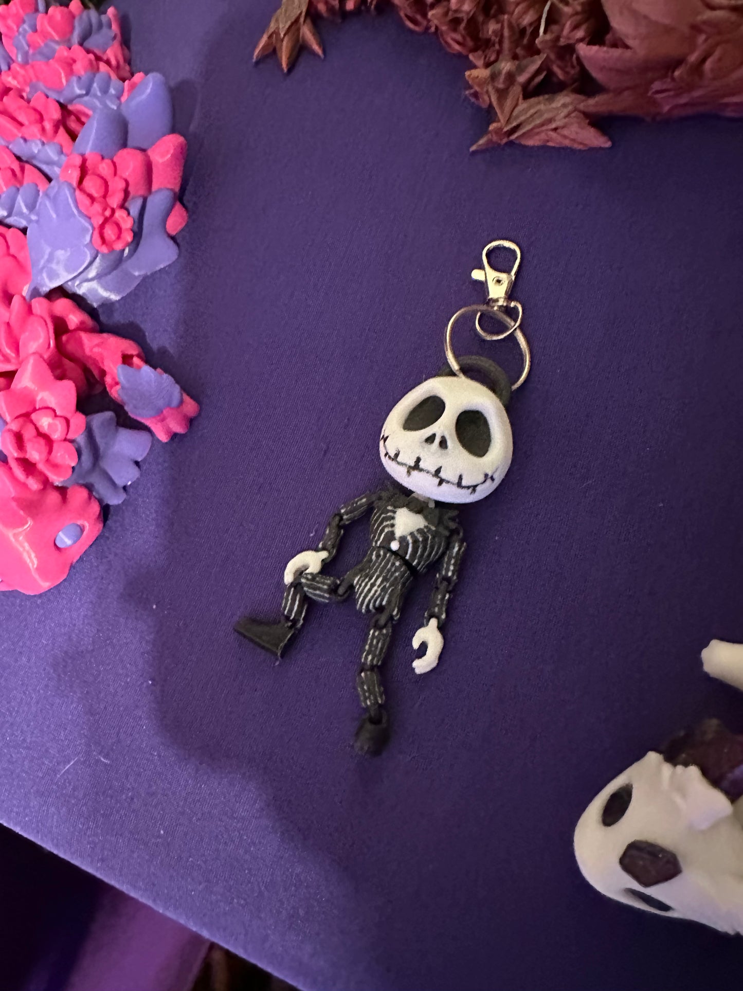 Jack Keychain 3D Printed Figurine