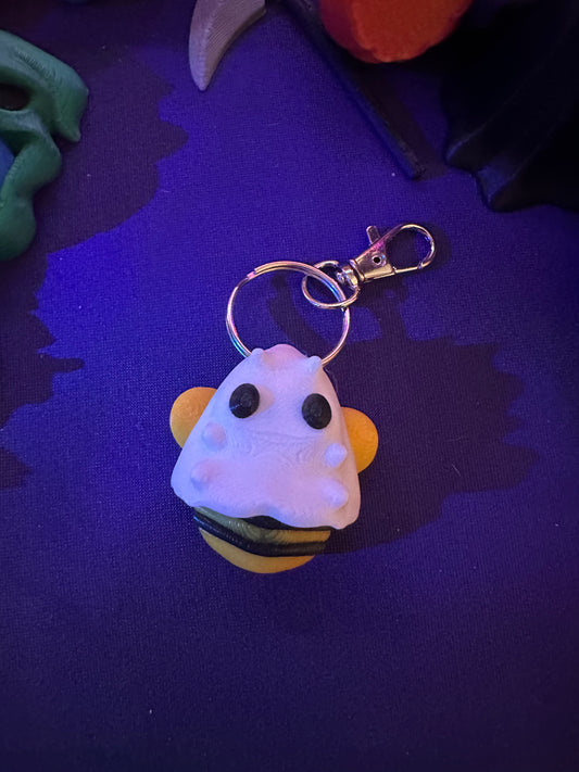 Boo-Bee Keychain 3D Printed Figurine