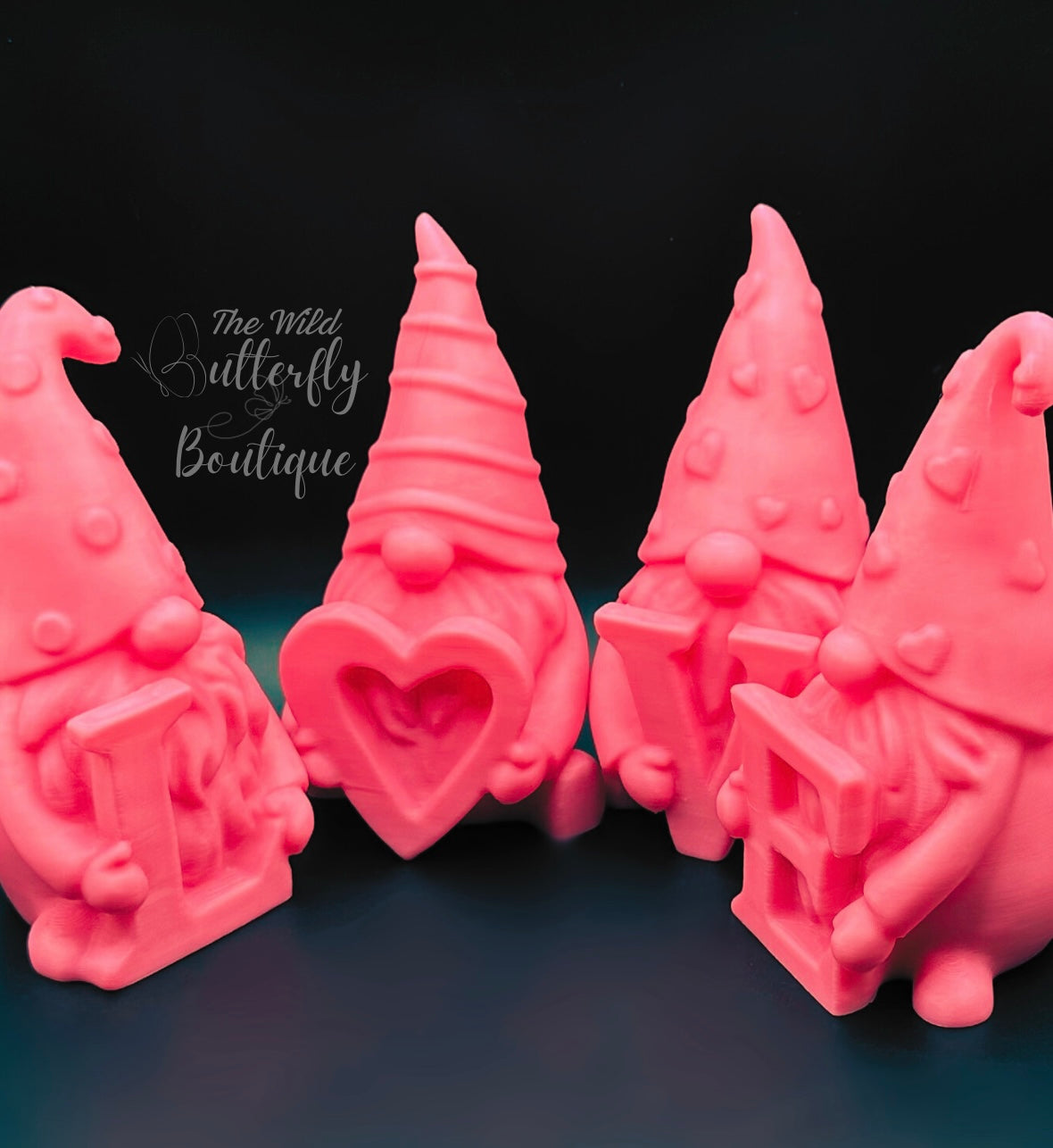 Love Gnomes Set 3D printed